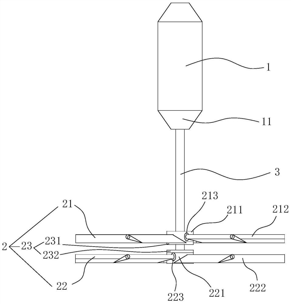 Wave power generation device