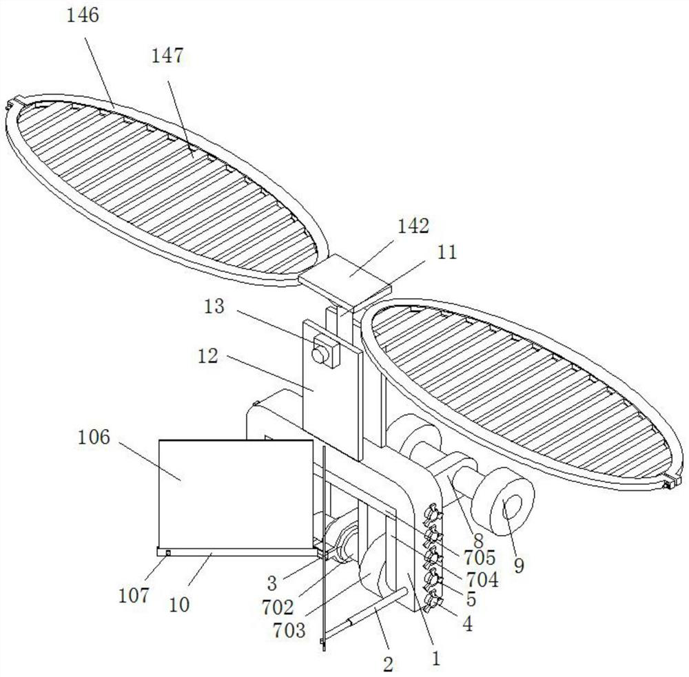 Solar crop root thunder and lightning type insecticidal robot and insecticidal method