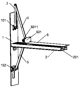 An umbrella type automatic parking device