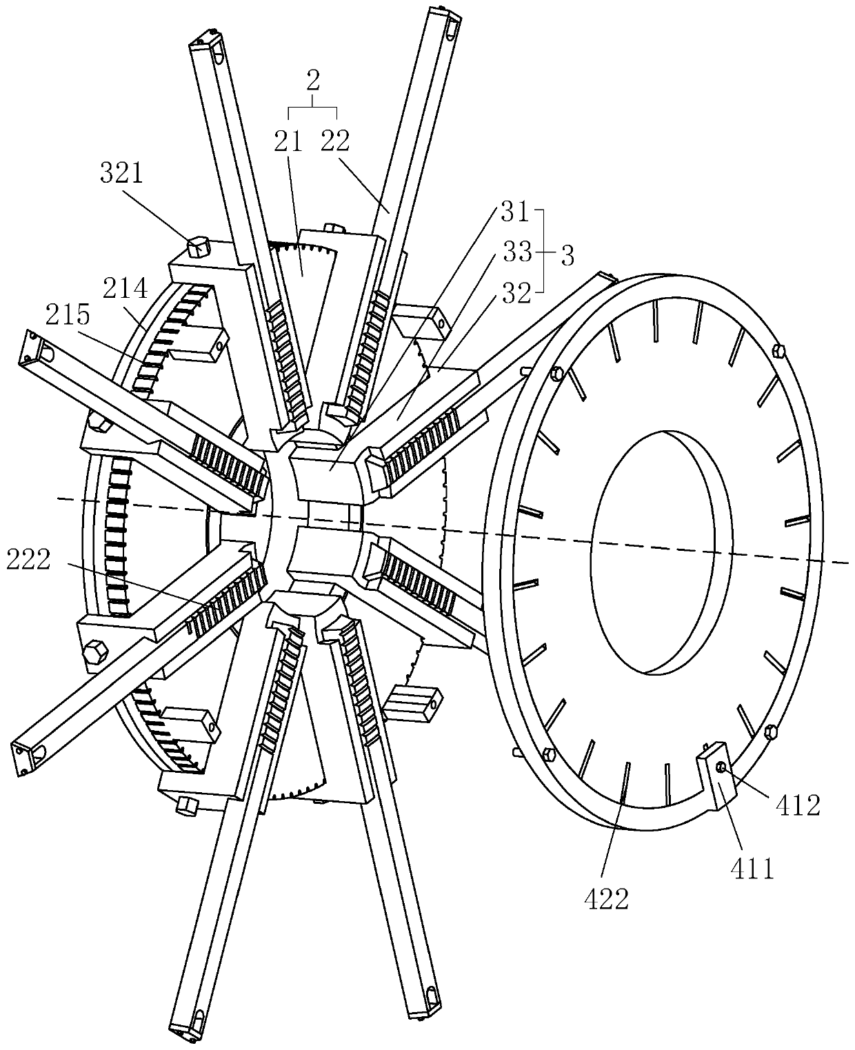 Prefabricated supporting device for cross-sea bridge pier body reinforcement cage and supervision method thereof