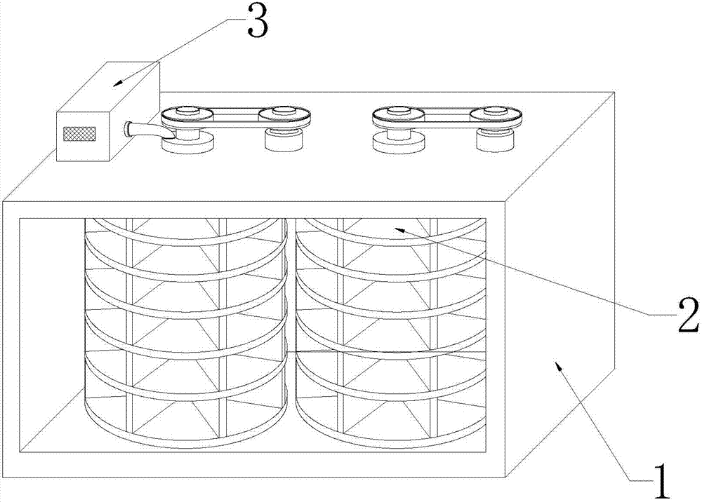 Goods shelf for logistics distribution transport vehicle and capable of conveniently and intelligently sorting and unloading goods