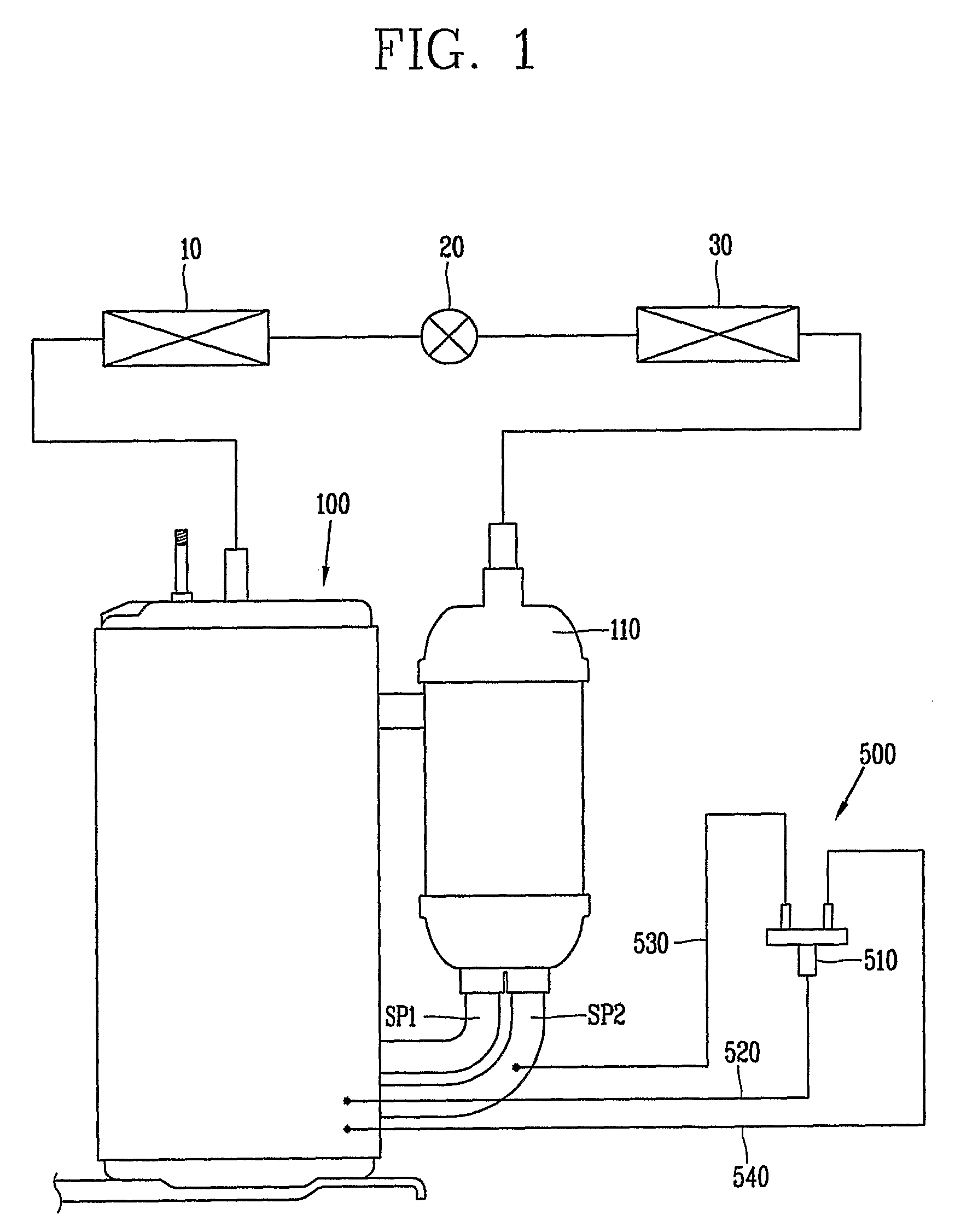 Capacity varying type rotary compressor