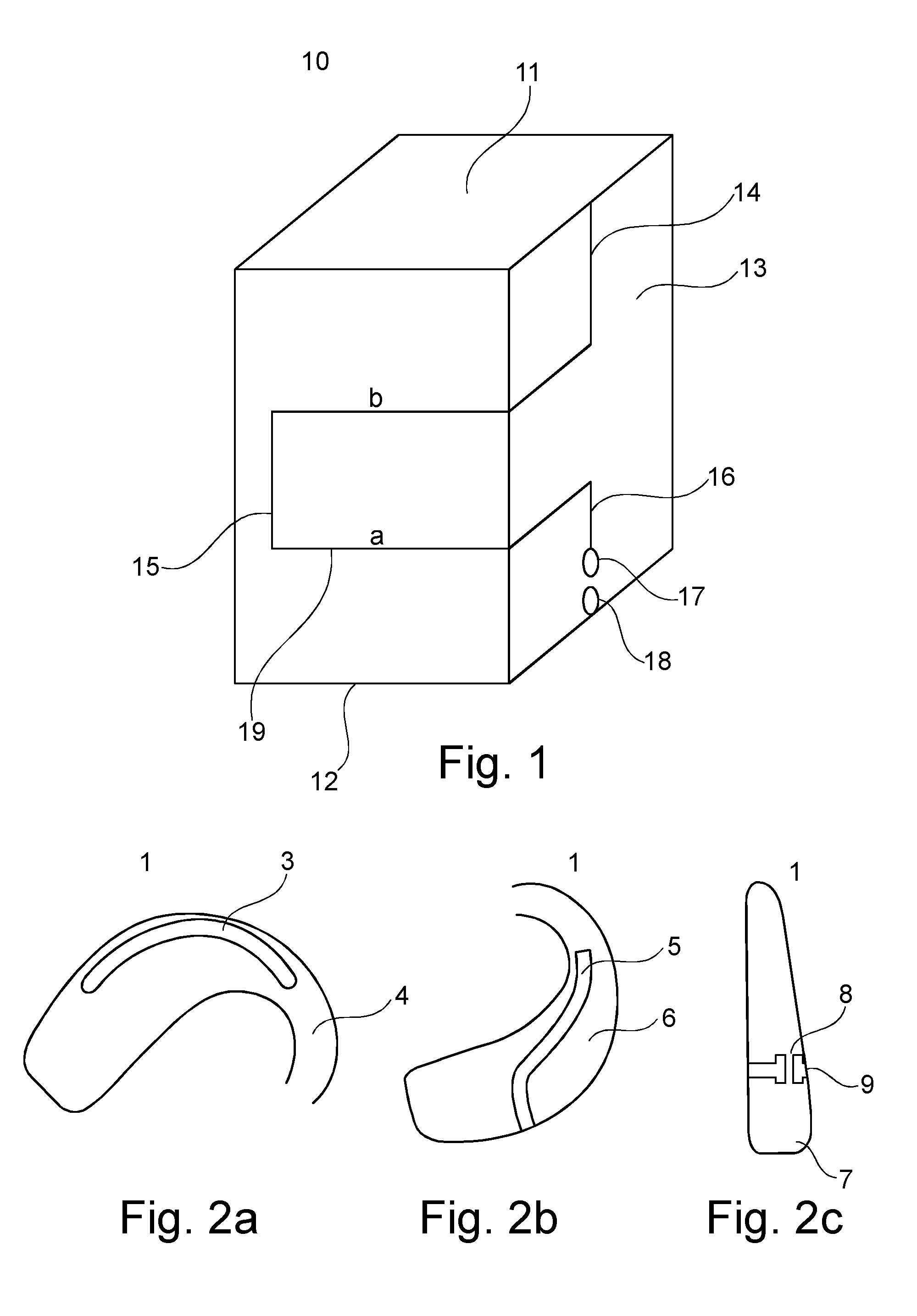 Hearing aid antenna