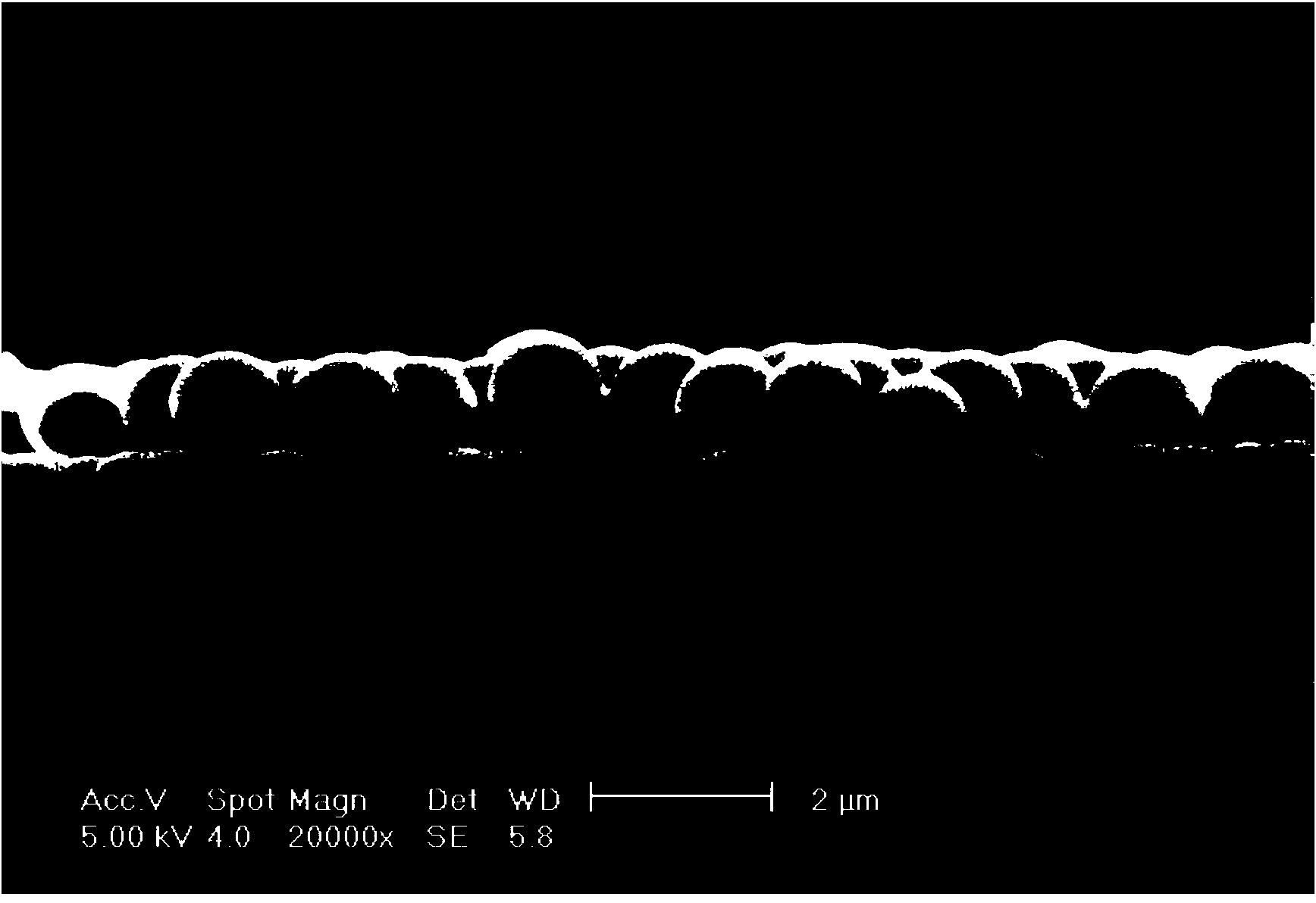 Quickly assembling method for colloidal crystal with controllable layer number