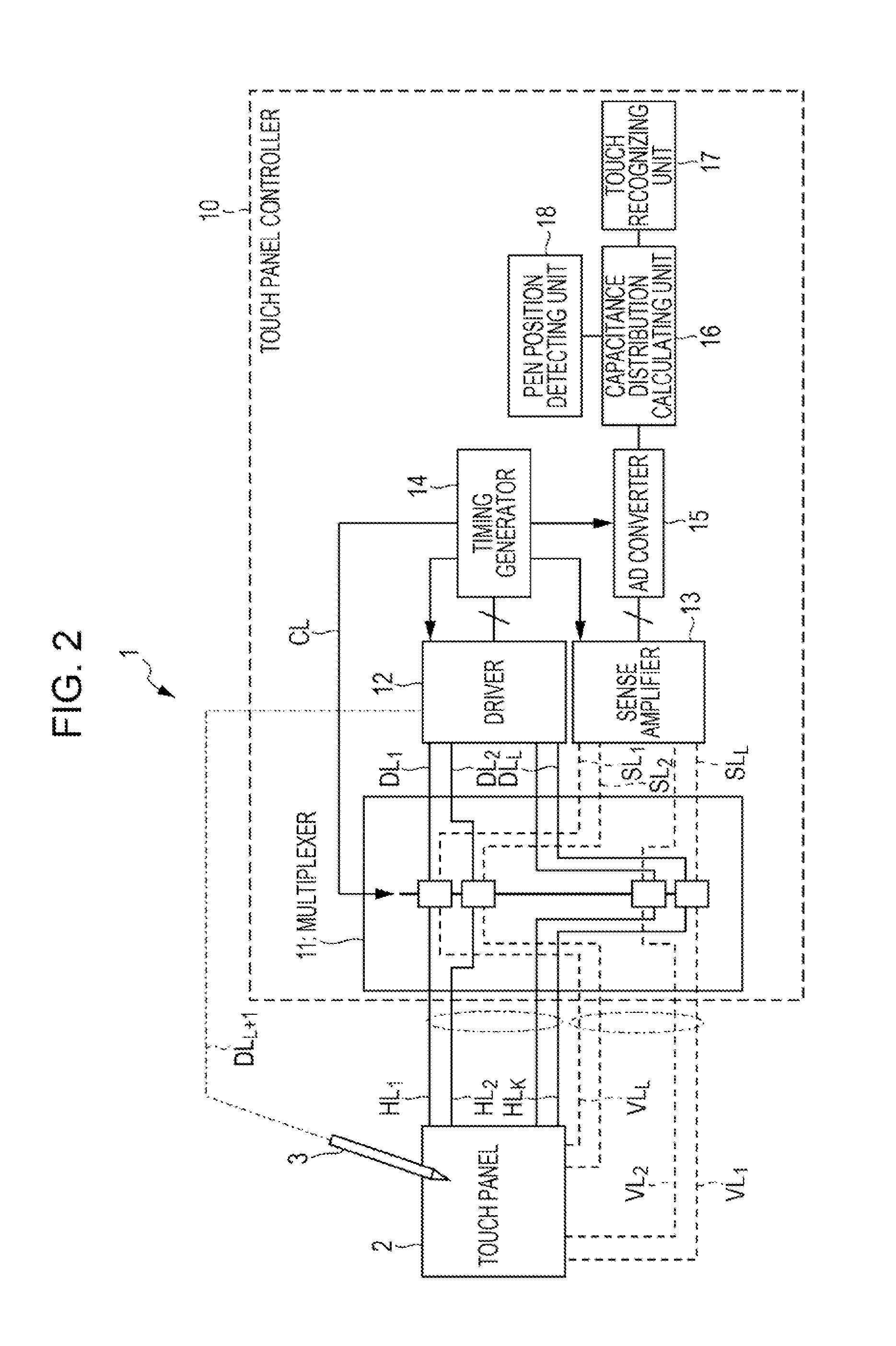 Touch panel system and electronic device