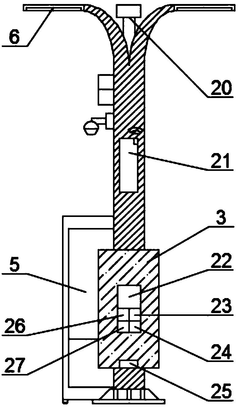 Integrated intelligent charging pile