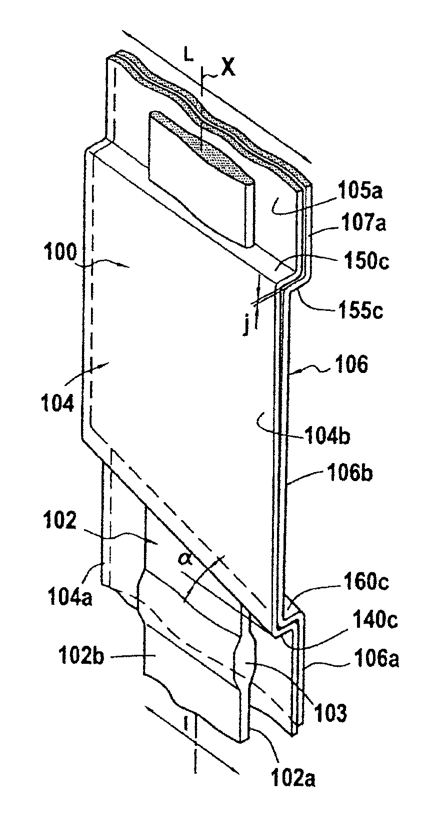 Turbine engine blade made of composite material, and a method of fabricating it