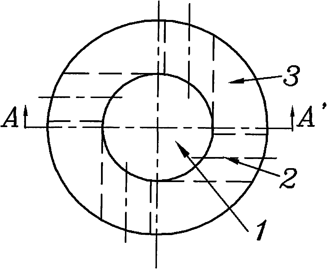 Pinwheel-shaped and tree root-shaped quarter section tangential water gap for continuous casting