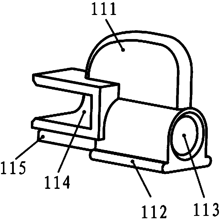 Separating and arc shielding device and small-size high-safety all-mode protection surge protection device