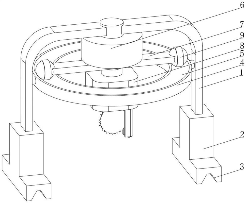 Metal plate cutting device