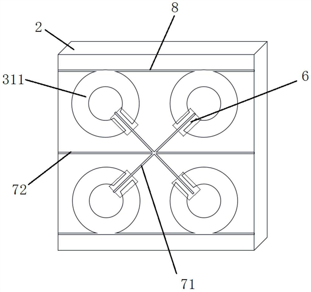 A hemt-based annular opening terahertz amplitude modulator and manufacturing method