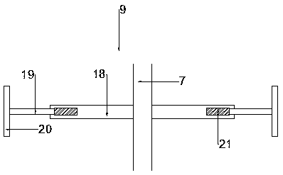 Fermentation mixing device with self-cleaning function for chemical production