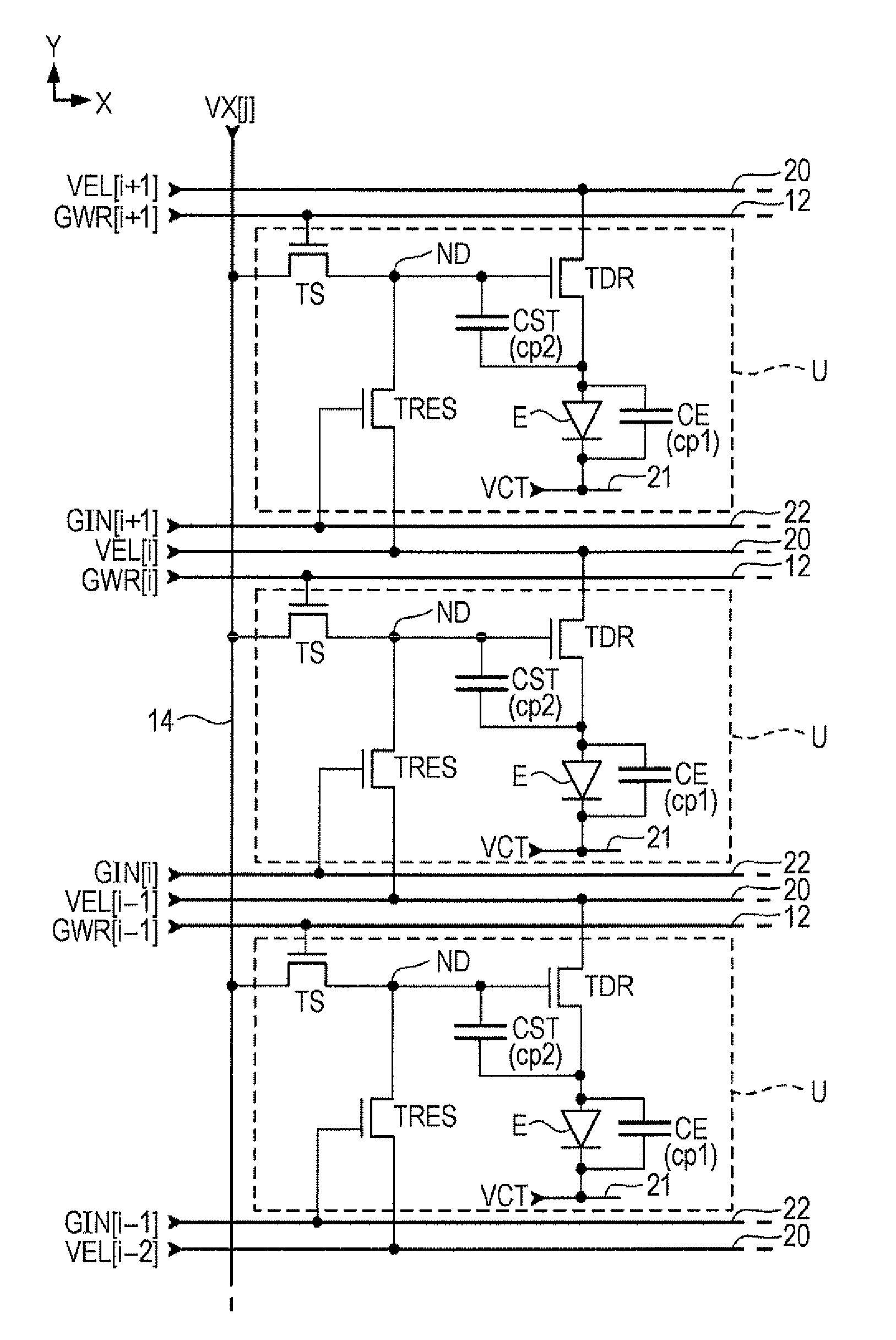 Light emitting apparatus, method of driving light emitting apparatus, and electronic apparatus