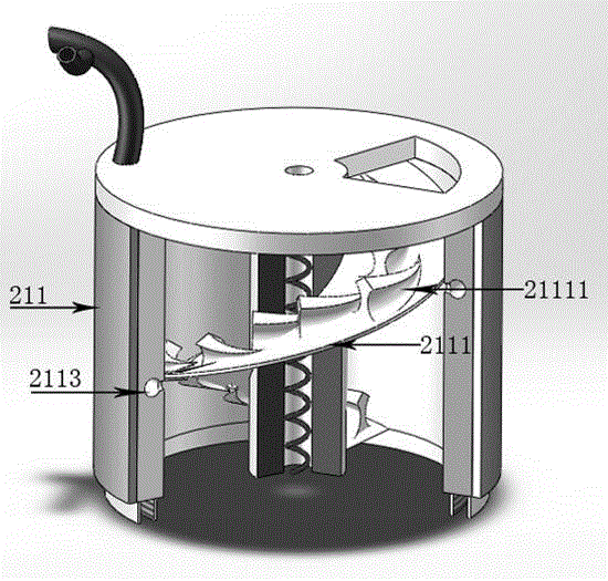 Energy saving reaction furnace with characteristics of easy reaction condition control and non-integral hollow spiral structure