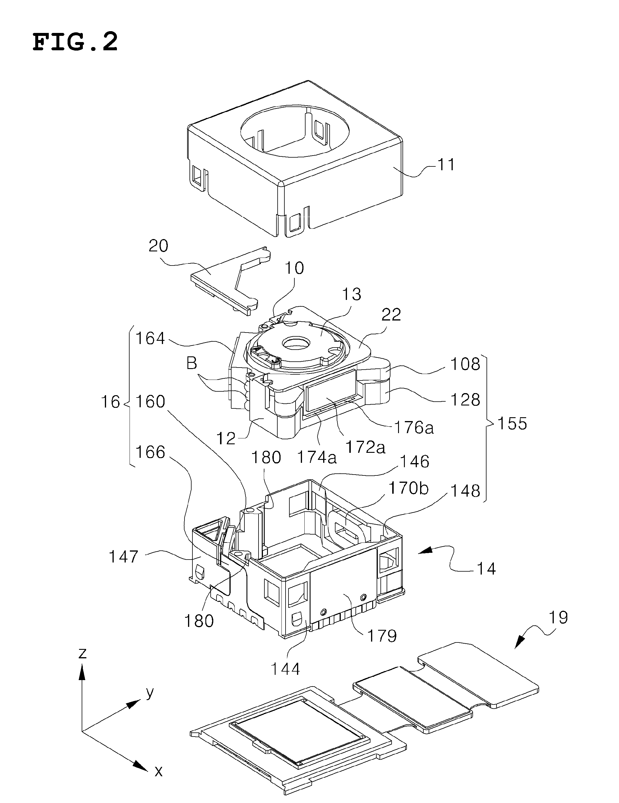 Camera lens module