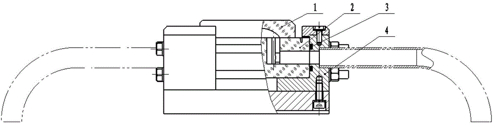 Cooling slow release structure for crystals based on special-shaped groove