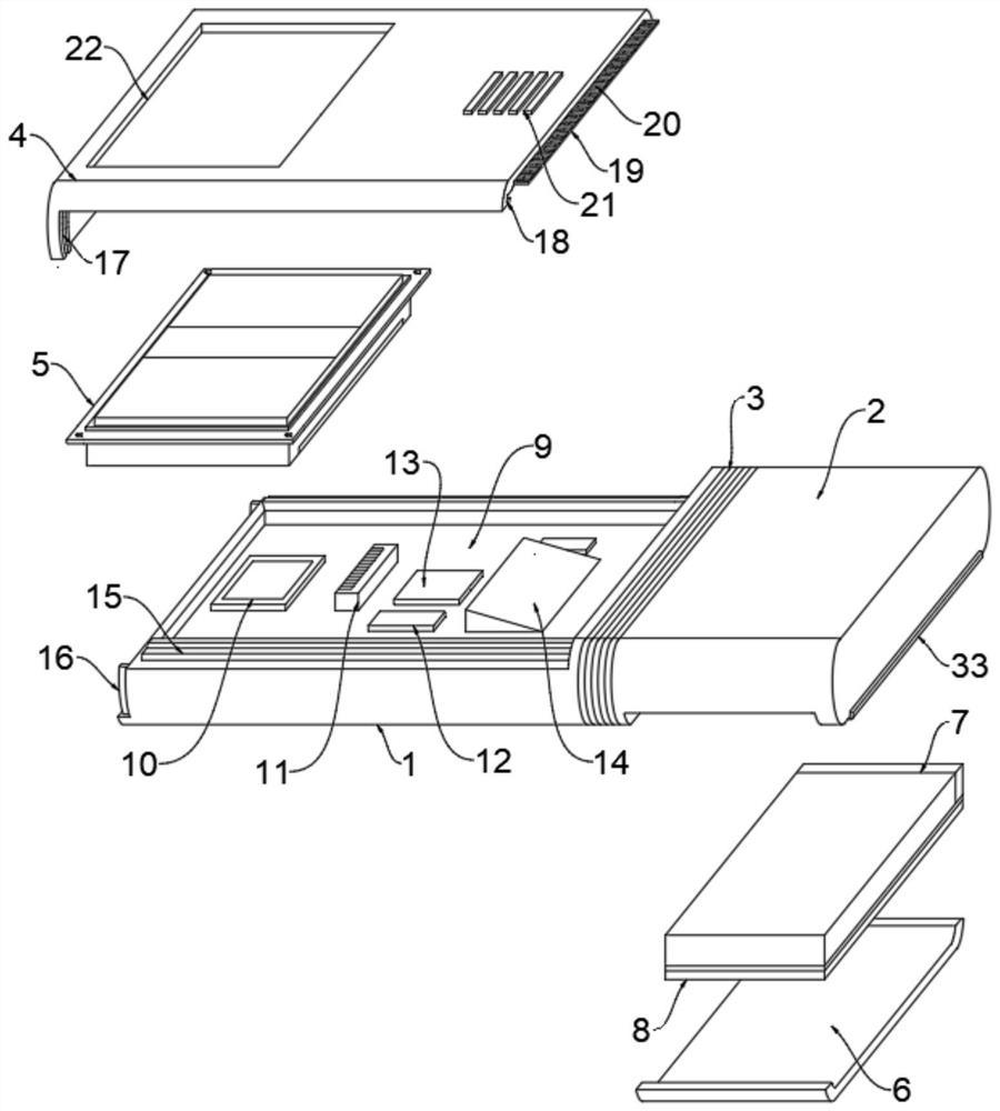 Waterproof and explosion-proof mouse used in high-humidity environment