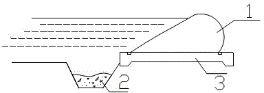 Method for assisting in fixed-point dredging of black and odorous watercourse through rubber dams