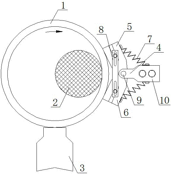 Adjustable floating supporting device and adjusting method