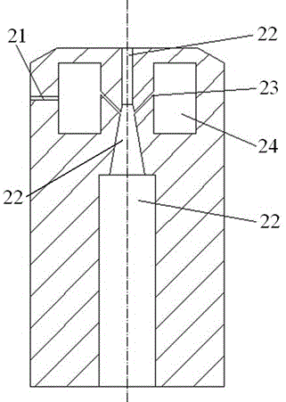 Jet yarn spinning machine for electrostatic-spun nanofibers and use method thereof