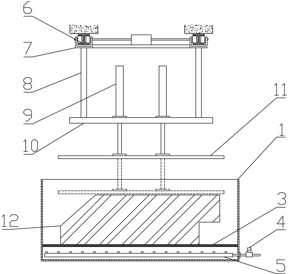 Device and method for wood product corrosion prevention through magnetic fluid