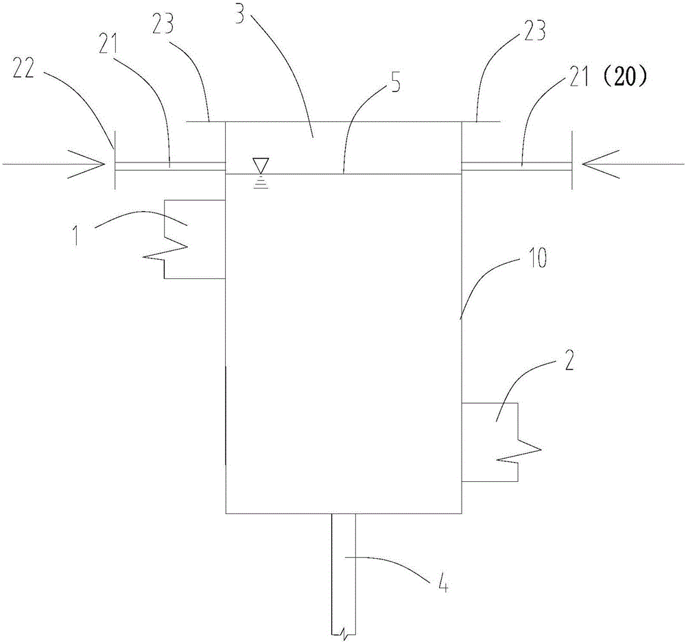 Platinum channel mixing barrel and platinum channel mixing barrel device