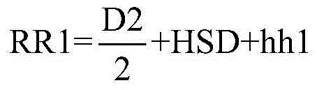 Method for calculating alternating-current motor stator winding coil parameters