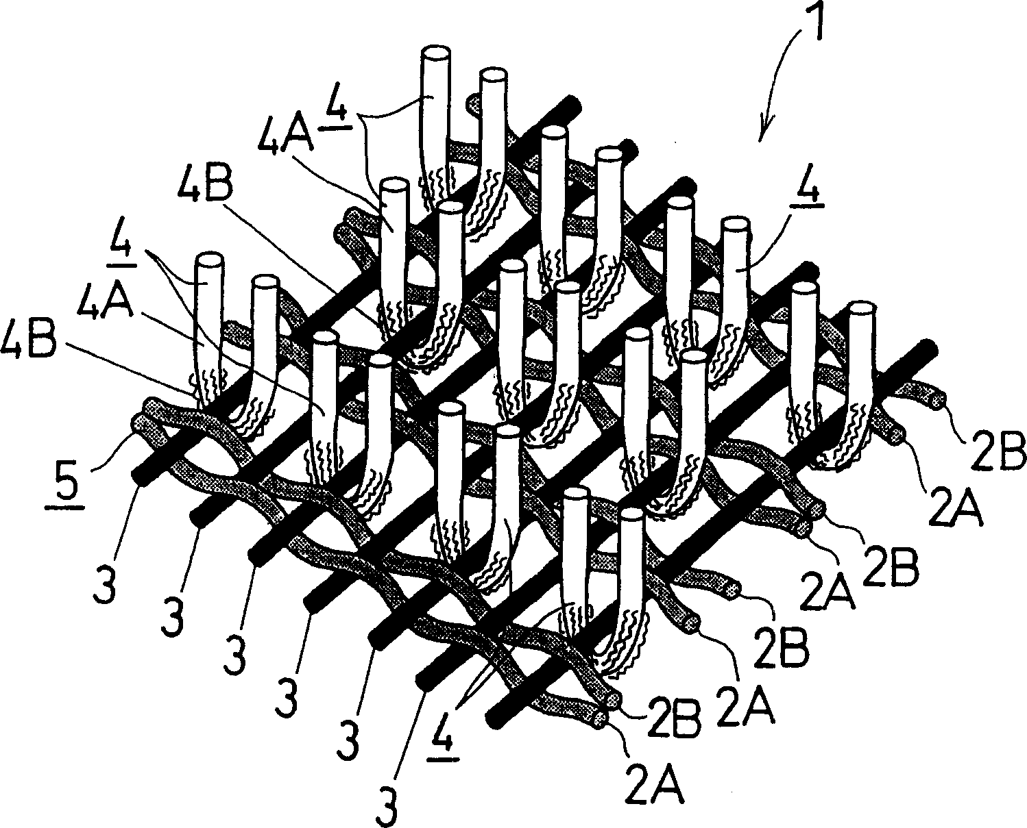 Woolen plush cloth and method of manufacture