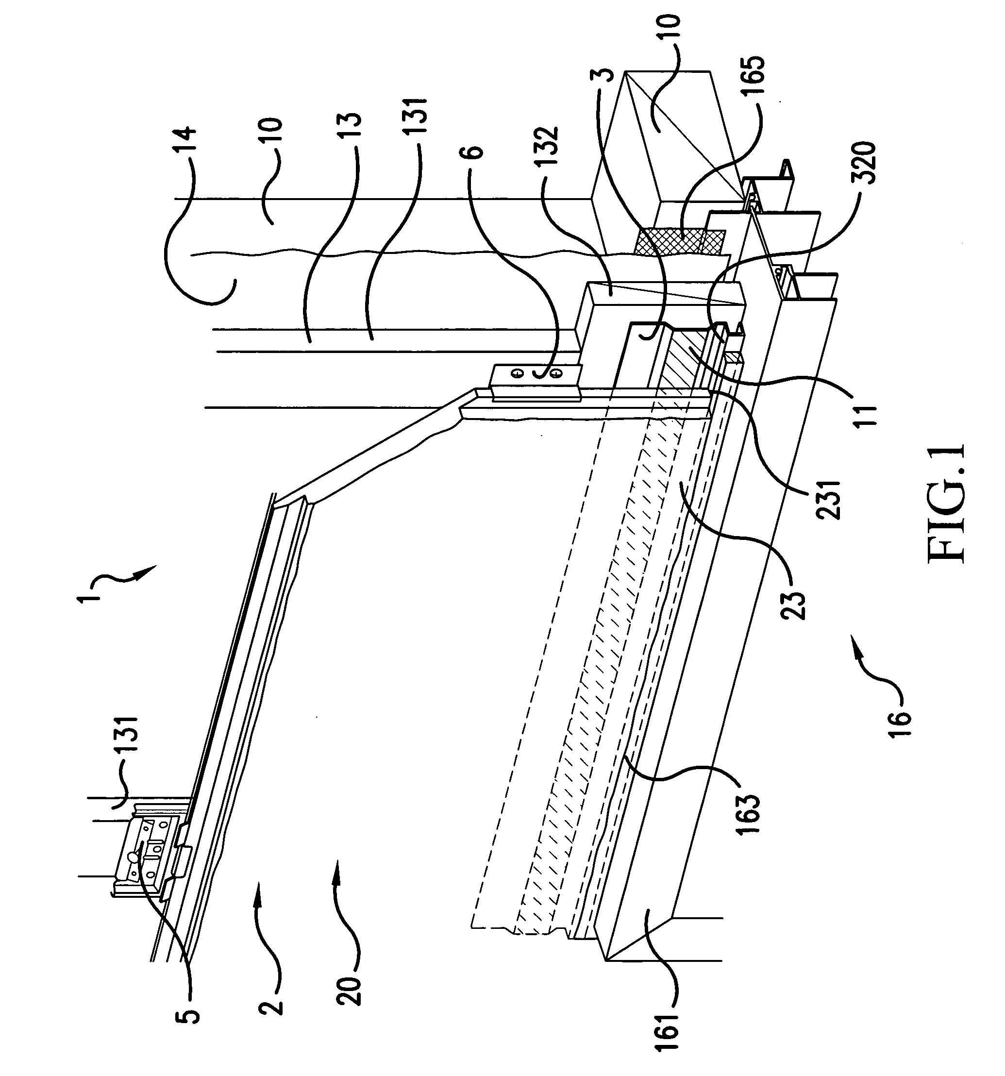 External wall constructing structure