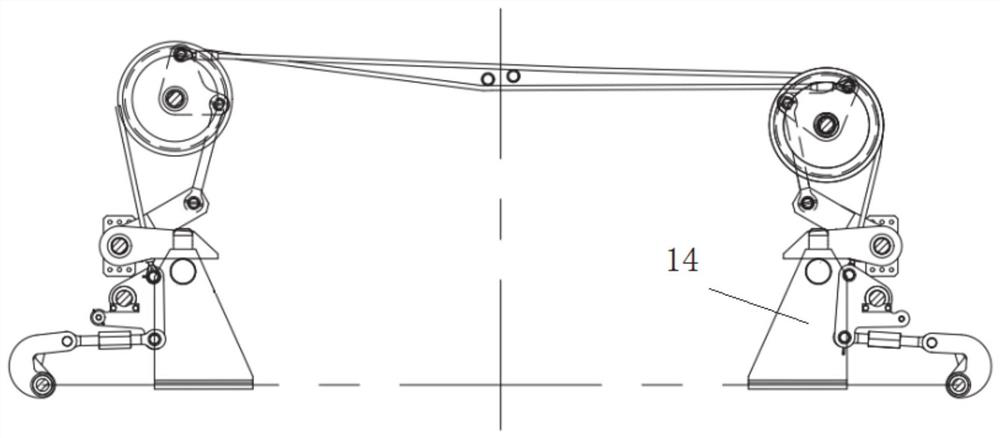 Tipping mechanism, carriage and railway automatic dumping car