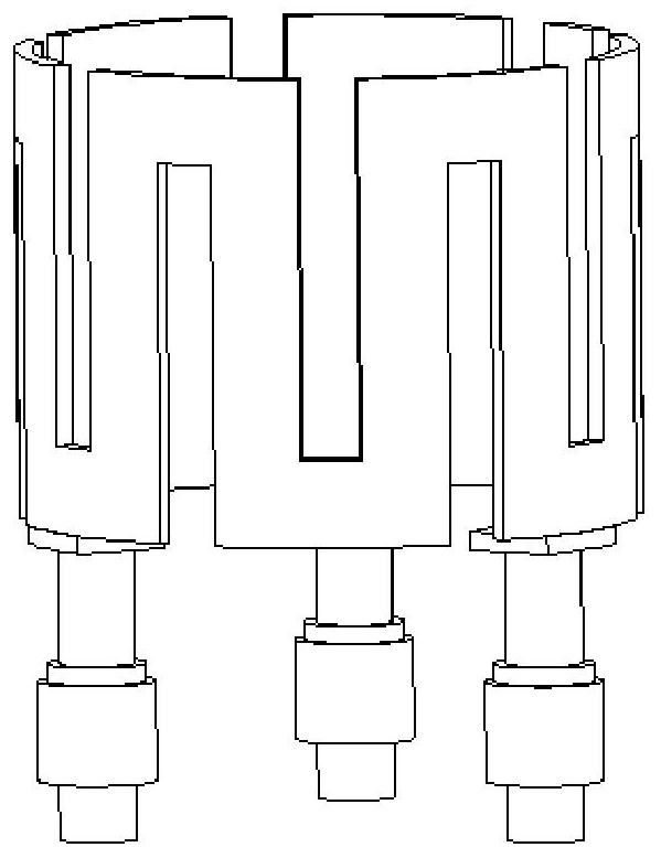 Graphite thermal-field single crystal growth device for preparing silicon carbide crystals