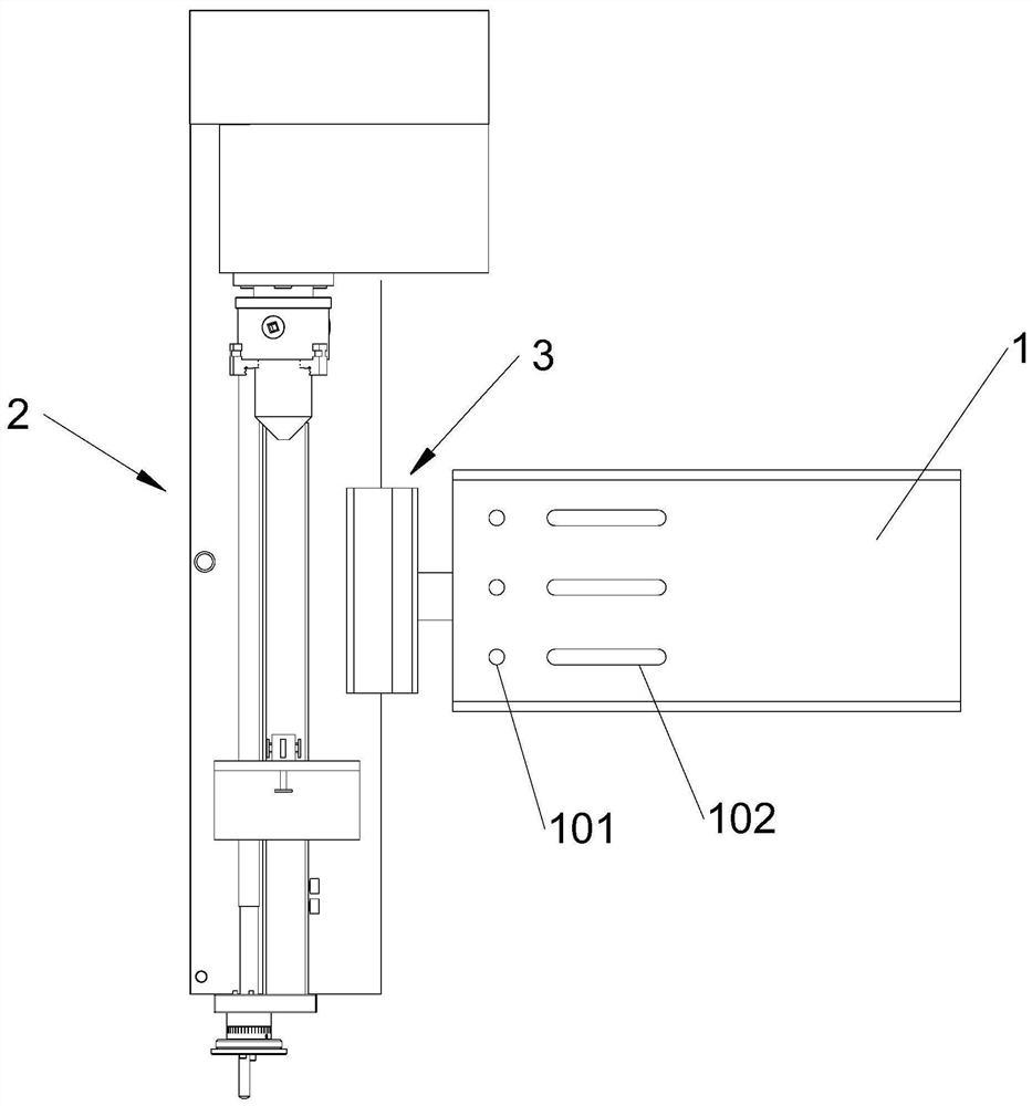 Auxiliary device for steel pipe machining