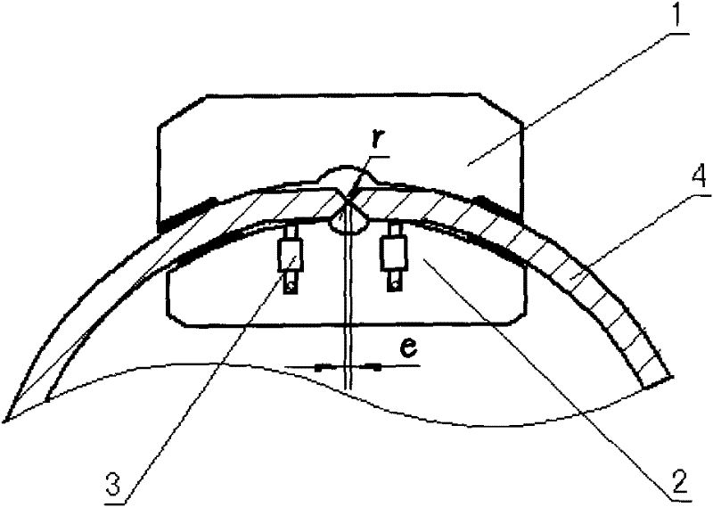 Welding deformation control aid of large-size stainless steel cylinder and welding deformation control method