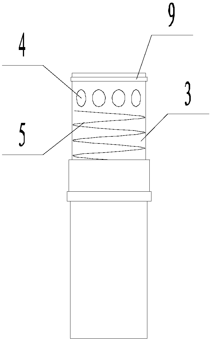 A multifunctional insulated operating lever for quickly replacing an operating head