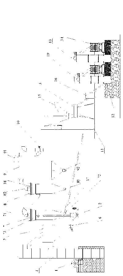 Natural color sand production line