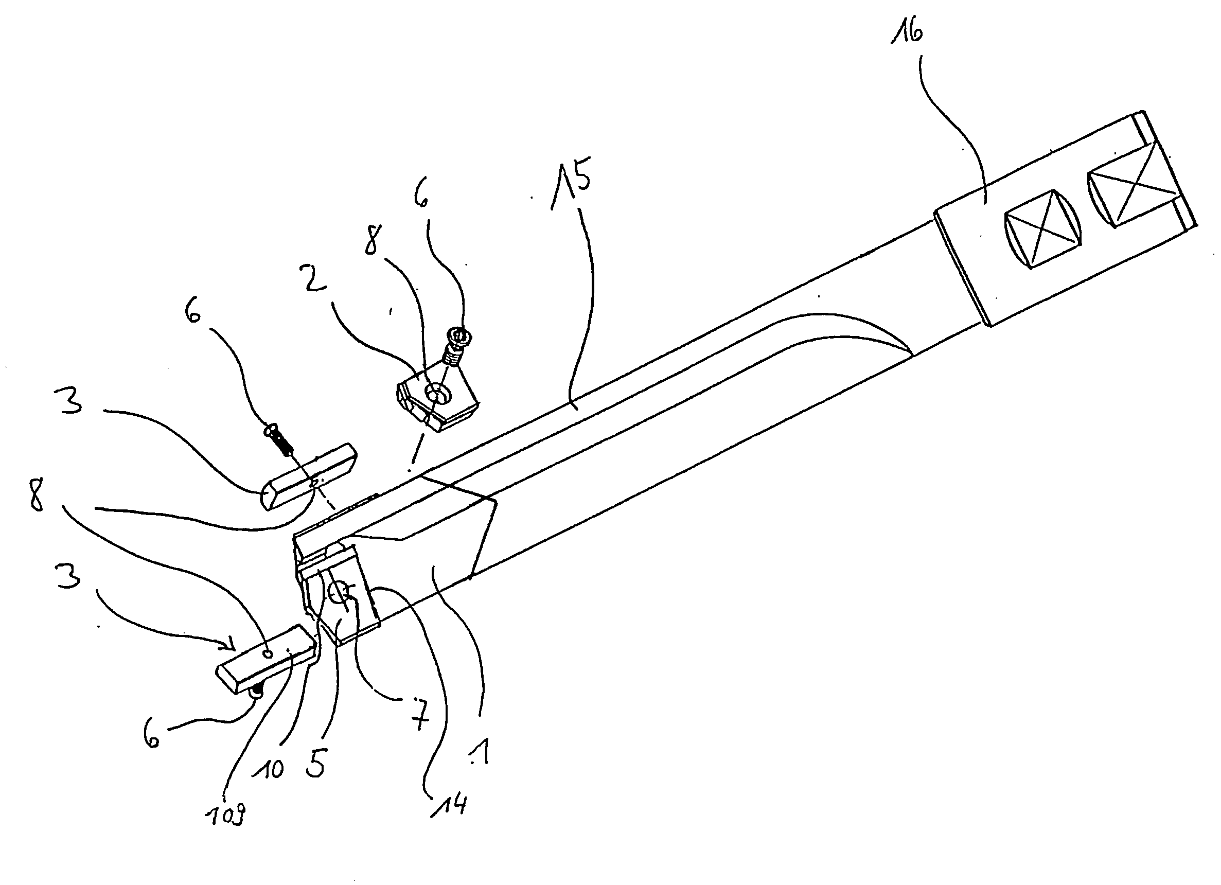 Deep hole drill