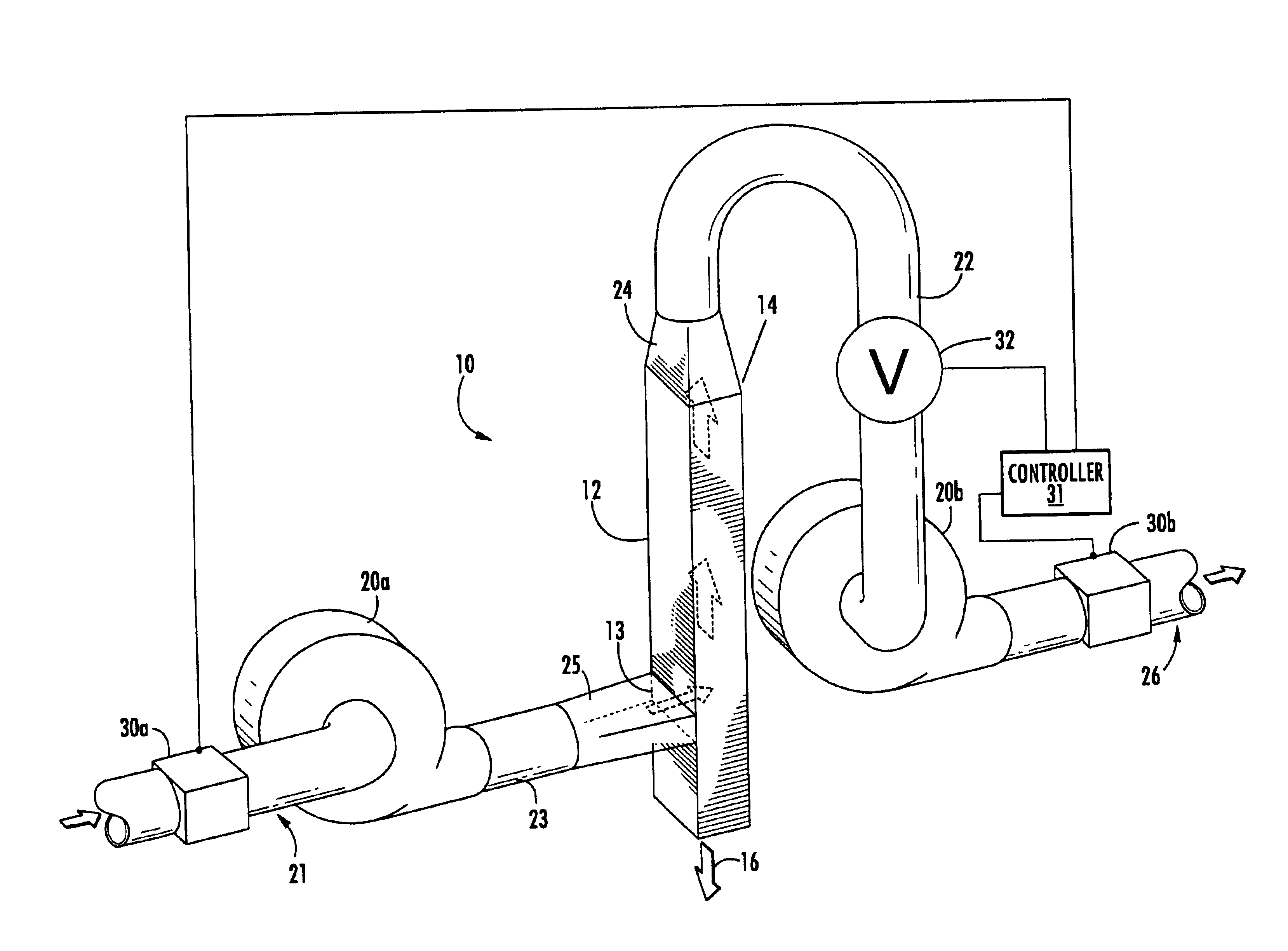 Method of automatic debris separation