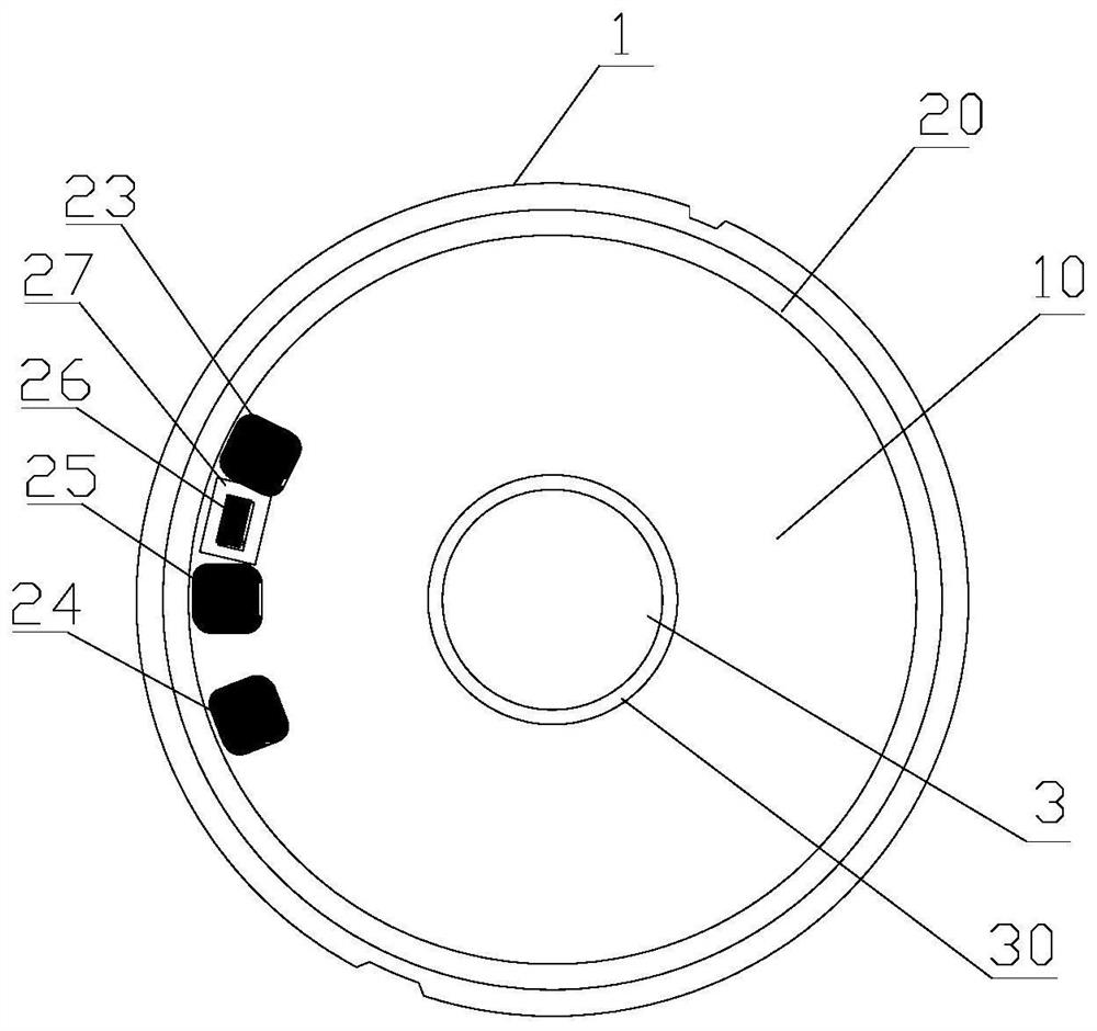 A flat plate thick film heater and its preparation process