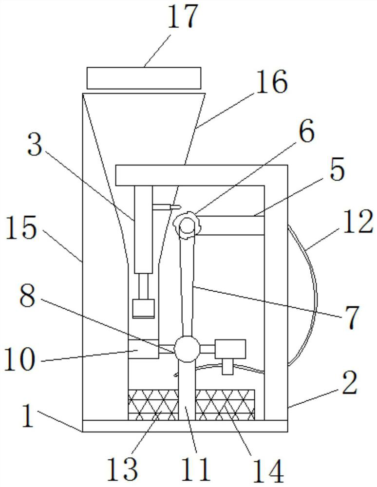 A shearing device for badminton processing and production with automatic correction
