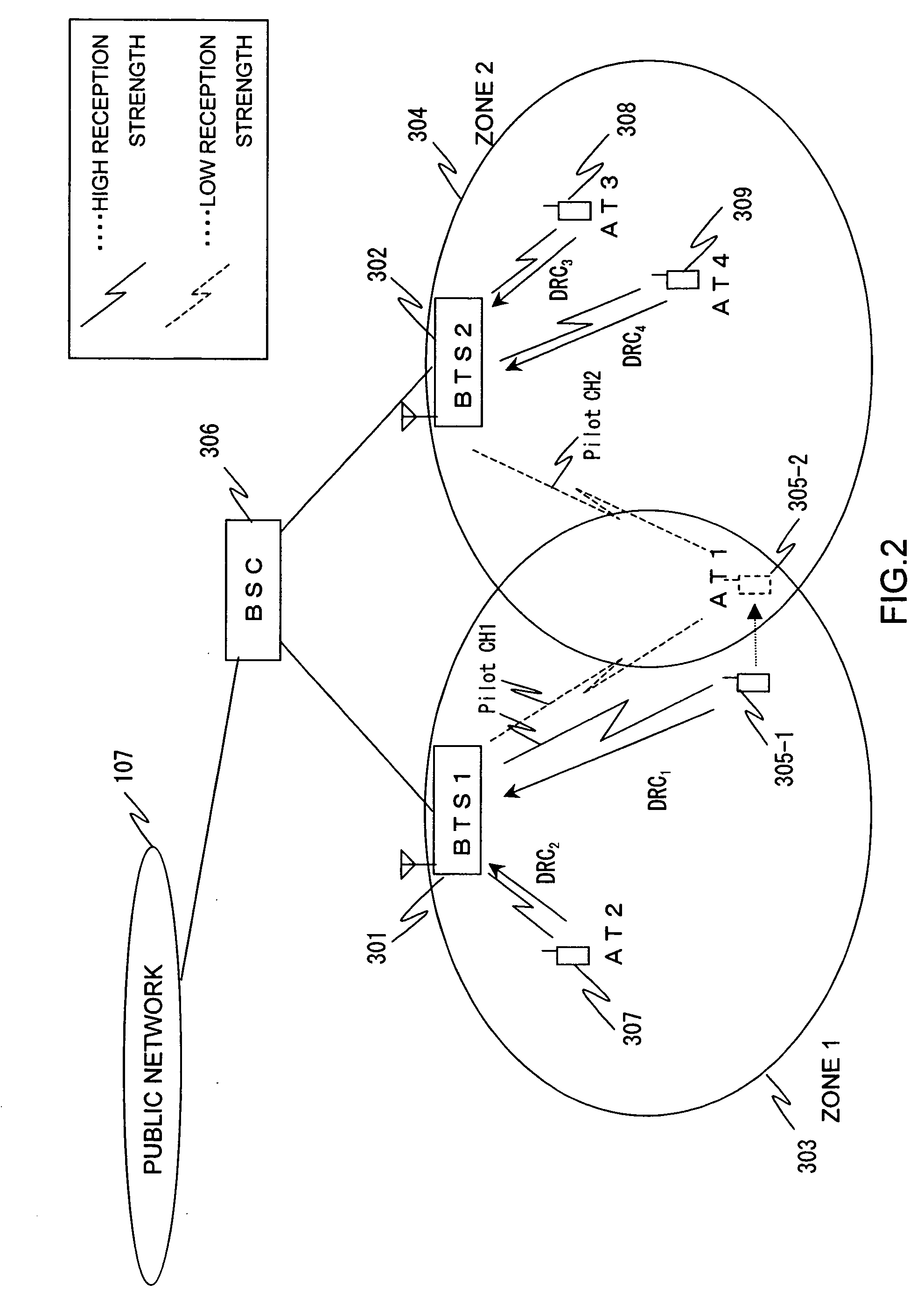 Handoff control method, base station controller, and base transceiver subsystem