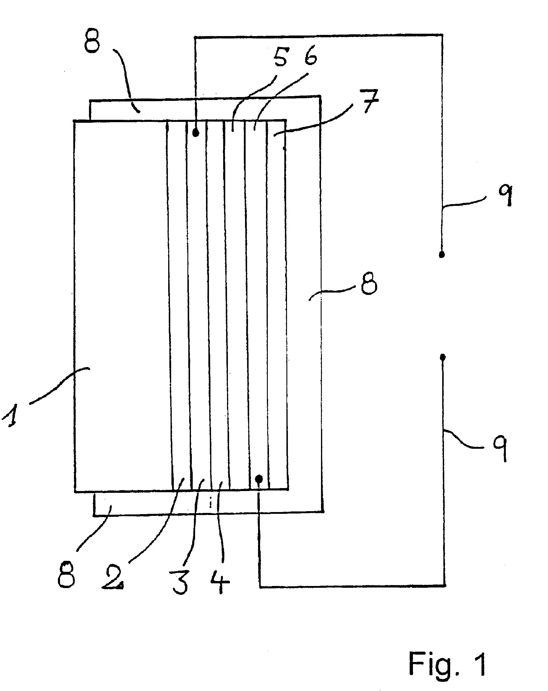 Electrochromic glass component