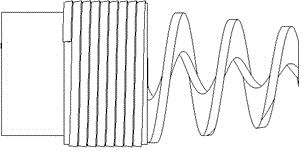 Rotary jet self-priming type short-range strengthening foam production device for dust suppression of coal mining machine