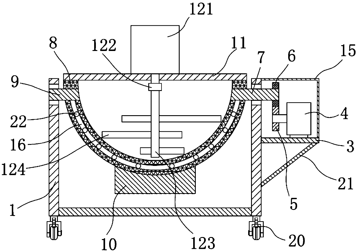 Traditional Chinese medicine stewing and processing equipment capable of automatically pouring liquid medicine