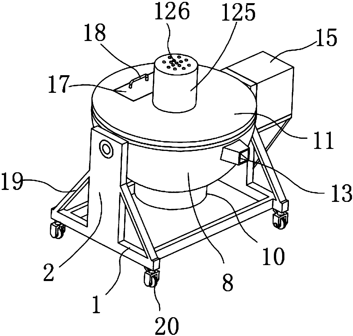 Traditional Chinese medicine stewing and processing equipment capable of automatically pouring liquid medicine