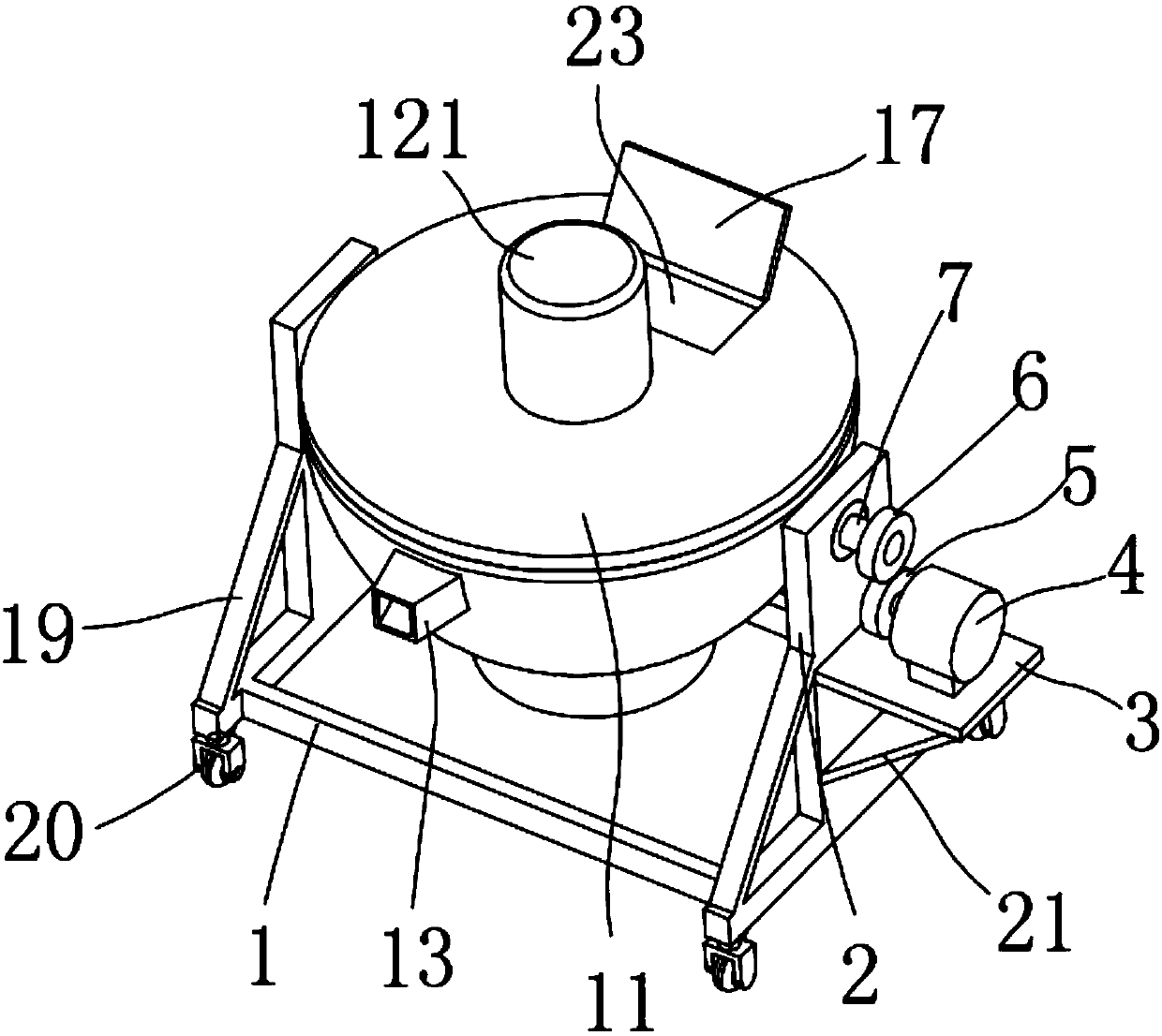 Traditional Chinese medicine stewing and processing equipment capable of automatically pouring liquid medicine