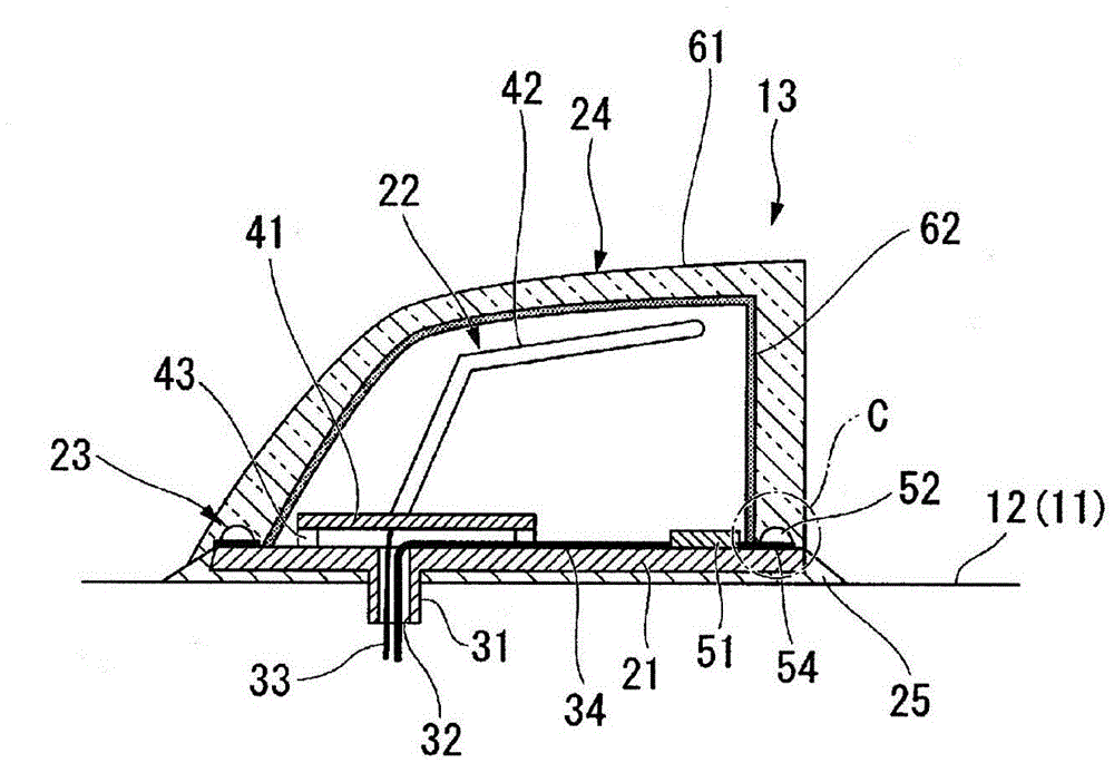 Antennas for vehicles with illuminators