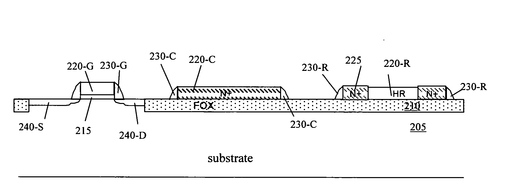 Formation of high sheet resistance resistors and high capacitance capacitors by a single polysilicon process