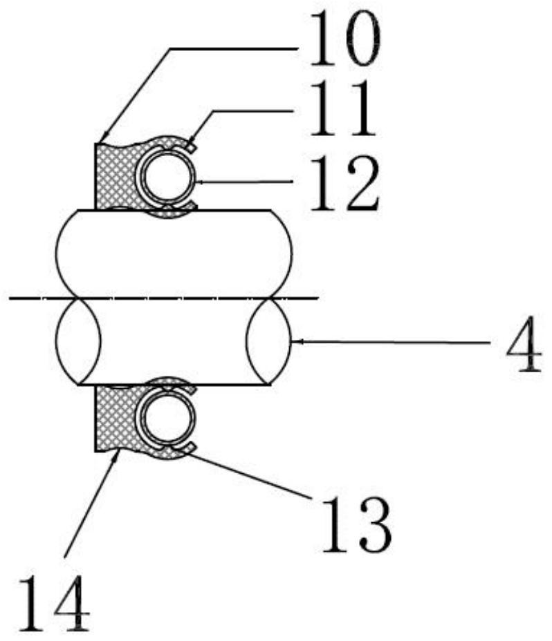 Reversing valve of liquid rocket engine and liquid rocket engine