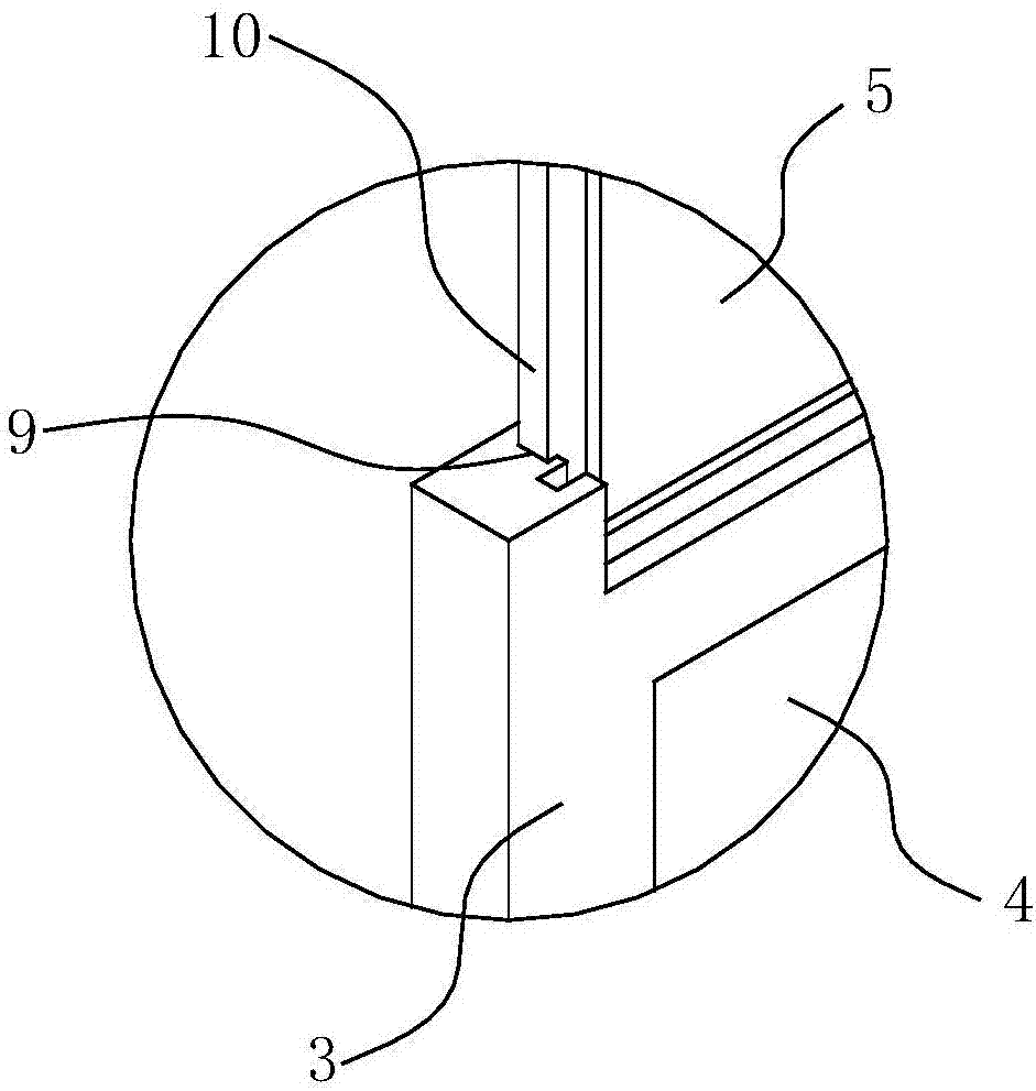 Novel vehicle emergency escape window with high safety performance