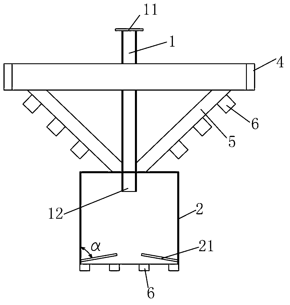 Well completion process of sandy cobble stratum radial well